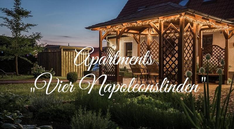 Apartments "Vier Napoleonslinden" 아워스테트 외부 사진